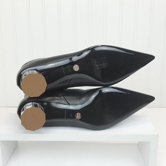 Proenza Schouler Mirrored Facet Heel Pointed Ankle Boots SH-050 - Picture 12 of 16